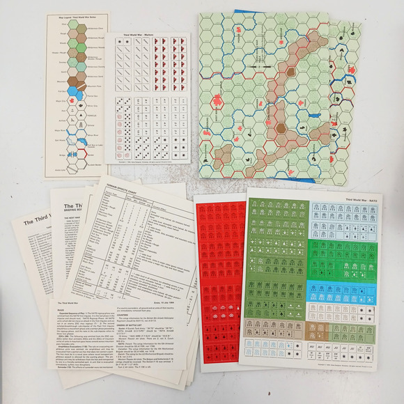 Third World War Battle for Germany GDW 1980 Strategy Game Cold War Theme - Picture 9 of 15